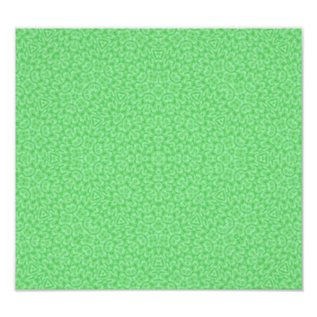 Abstract Pattern Stone green Photo Print (Front)