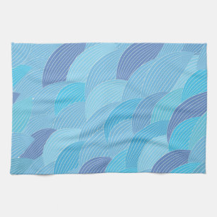 Abstract pattern tea towel