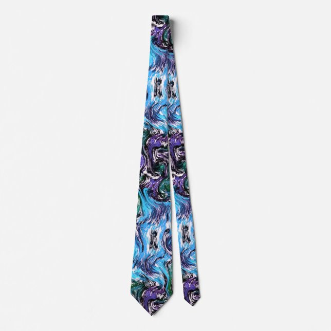 abstract pattern tie (Front)