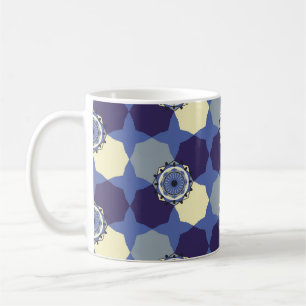 Abstract pattern with classic Arabic elementsabstr Coffee Mug