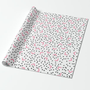 Abstract pattern wrapping paper