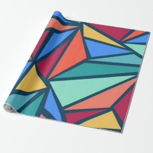 Abstract pattern wrapping paper