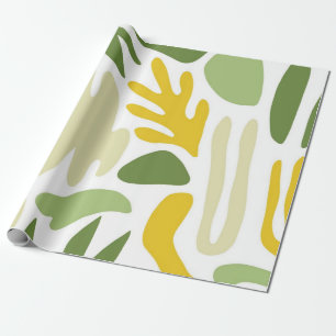 Abstract pattern wrapping paper