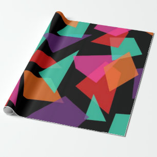Abstract pattern wrapping paper