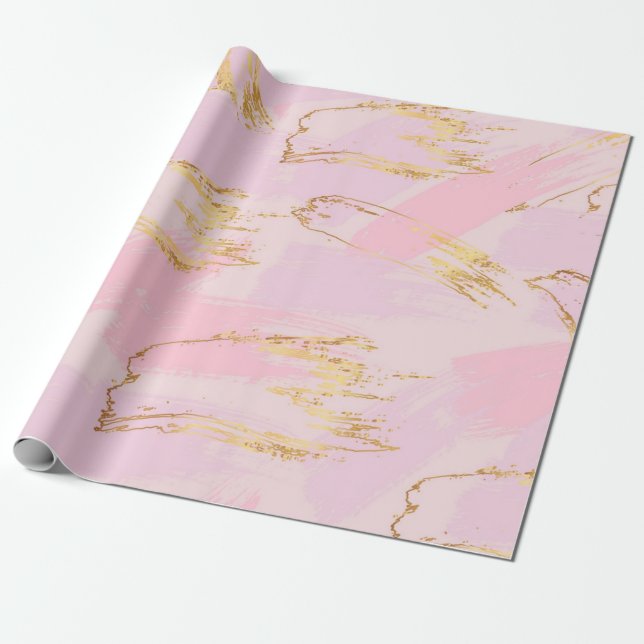 Abstract pattern wrapping paper (Unrolled)