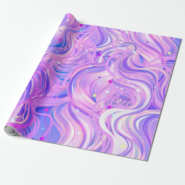 Abstract pattern wrapping paper (Unrolled)