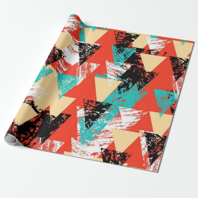 Abstract pattern wrapping paper (Unrolled)