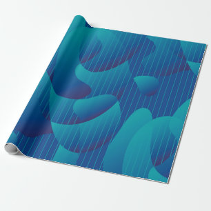 Abstract pattern wrapping paper