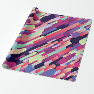 Abstract pattern wrapping paper