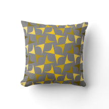 Abstract pattern yellow and grey