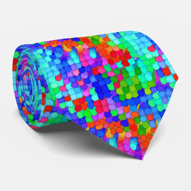 Abstract Patterns 10 Custom Ties (Rolled)