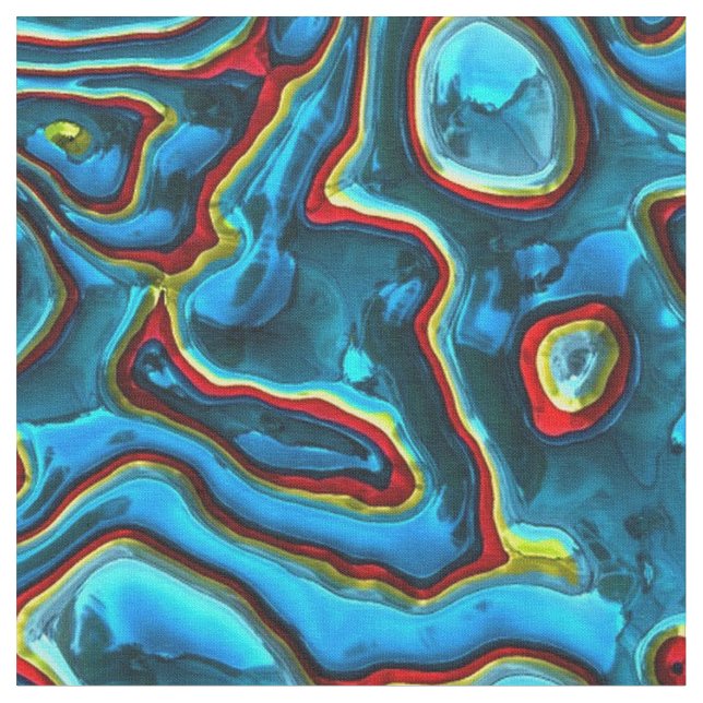 Abstract Patterns 23 Custom Fabric (Close Up)