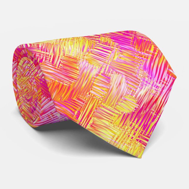 Abstract Patterns 31A-D Options Tie (Rolled)