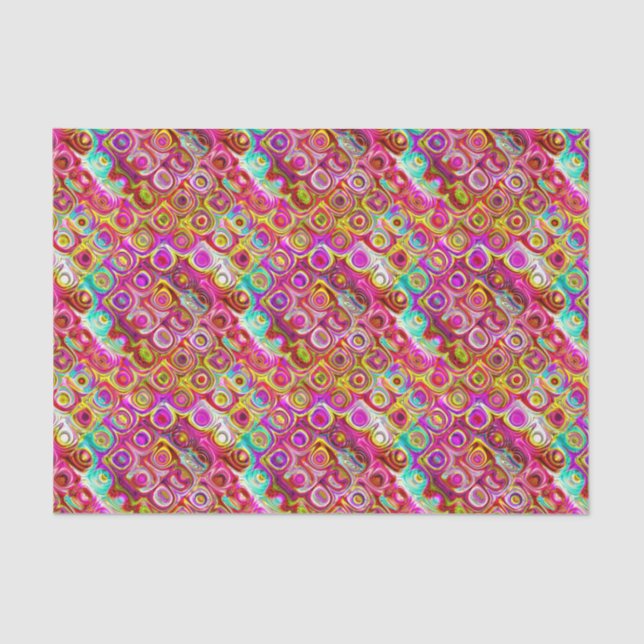 Abstract Patterns 32A Tissue Paper (Front)