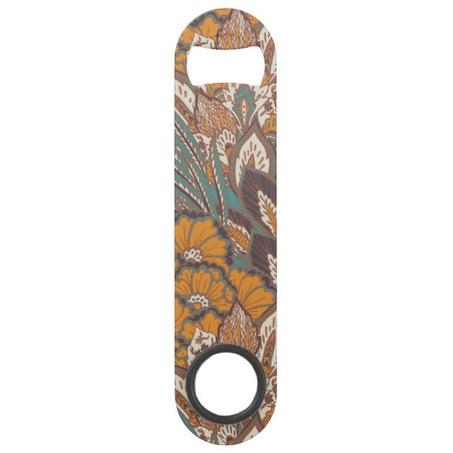 Abstract Peacock Feather Pattern (Front)