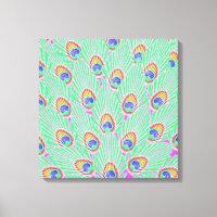 Abstract Peacock Feathers