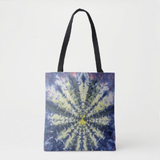 Abstract Peacock Feathers Tote Bag