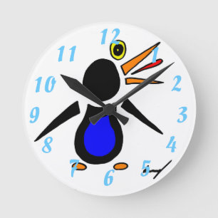 Abstract Penguin Clock
