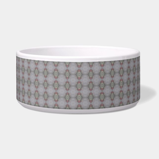 Abstract Pet Bowl (Front)