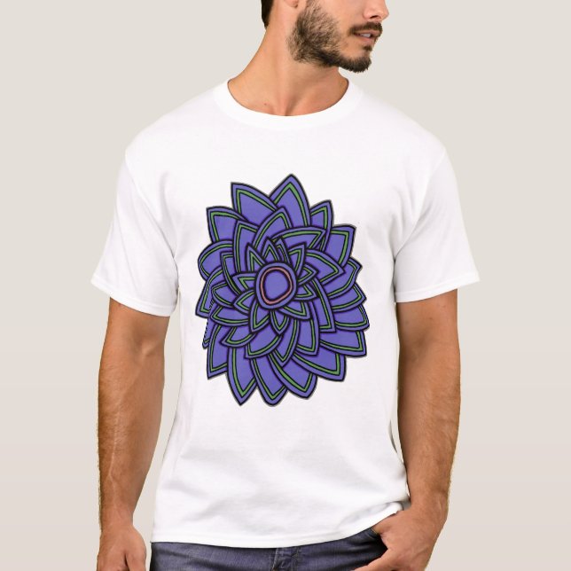 Abstract Petals T-Shirt (Front)