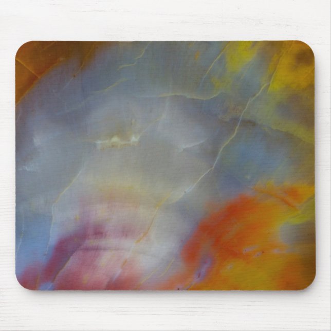 Abstract Petrified Wood close-up Mouse Mat (Front)