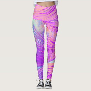abstract Phoenix Feathers Leggings
