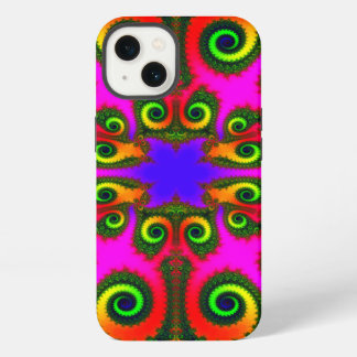 Abstract Phoenix Flower Fractal iPhone 13 Case