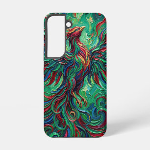 Abstract Phoenix Wings Jewel Samsung Cases