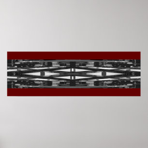 Abstract Photo Design; 12x36" Poster