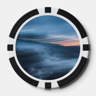 Abstract photo poker token