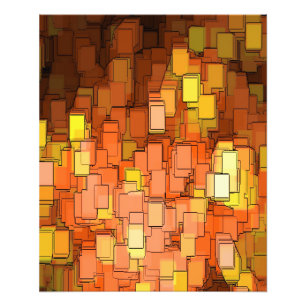 abstract photo print