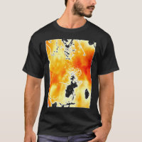 Abstract Photography Light Burning Fire Sticker 