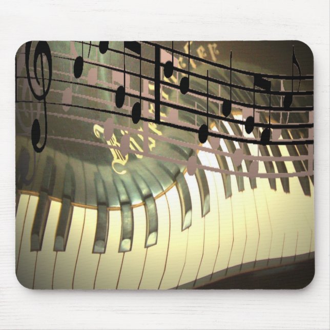 Abstract Piano Mousepad (Front)