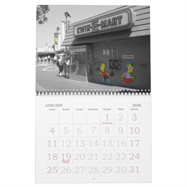 Abstract pictures 2012 (InMotionForJapan-series) Calendar (Jan 2026)