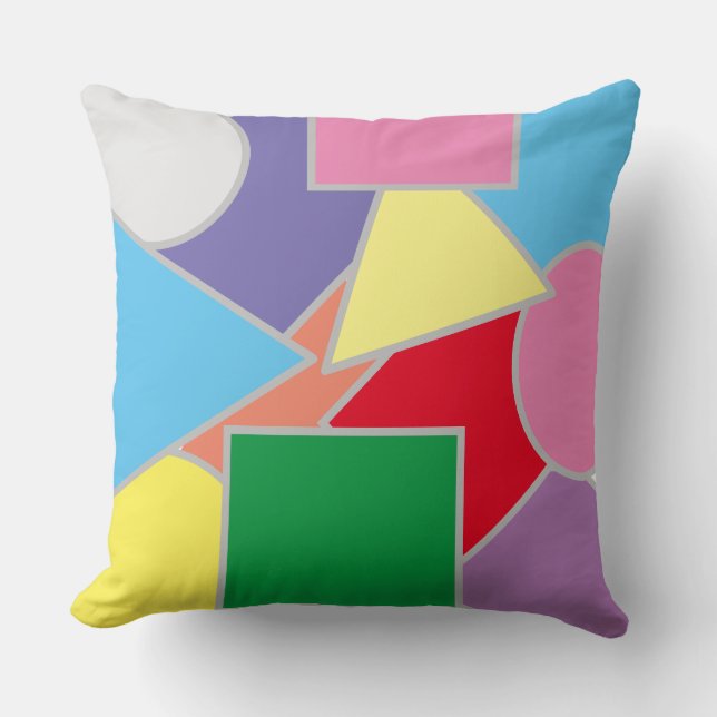 Abstract Pillow (Front)
