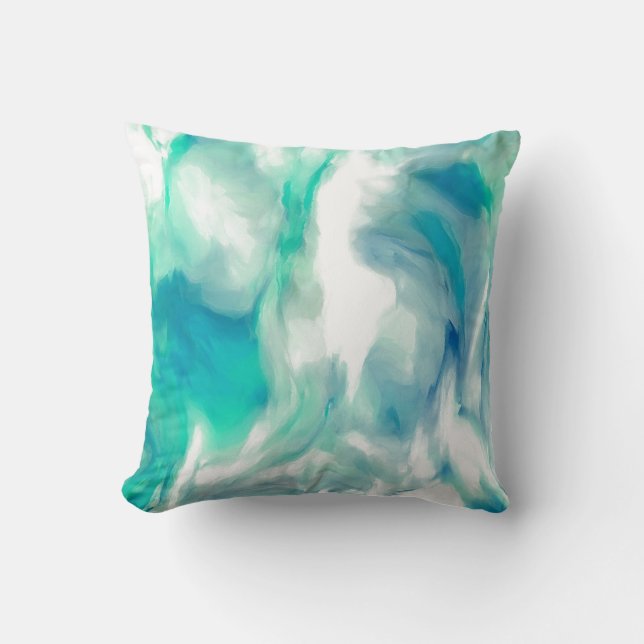 abstract Pillow, The River Flow Cushion (Front)