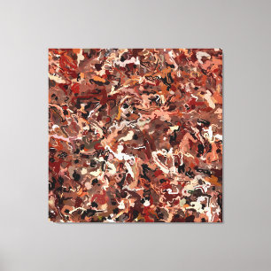 Abstract Pine Needles Canvas Print