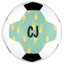 Abstract Pineapple Monogrammed Initials