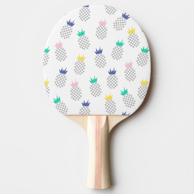 Abstract Pineapples Ping Pong Paddle (Front)