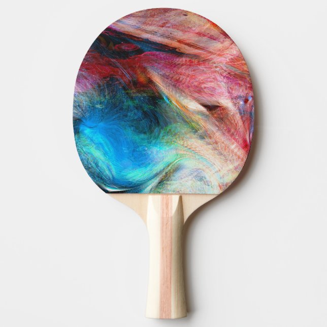 Abstract Ping Pong Paddle (Front)