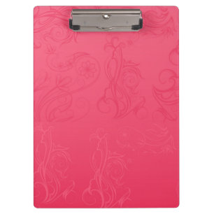 Abstract Pink Clipboard