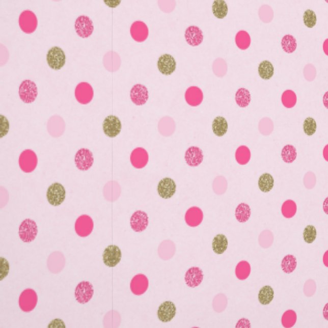 Abstract Pink/Gold Geometric Wallpaper (Seam)