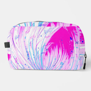 Abstract pink magenta Enchanted Garden Dopp Kit