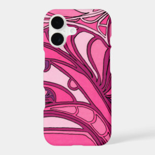 Abstract Pink Panel Painting