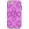 Abstract pink patterned phone case