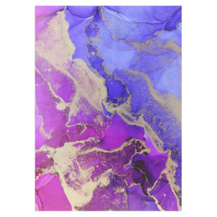Abstract Pink Purple  Tablecloth