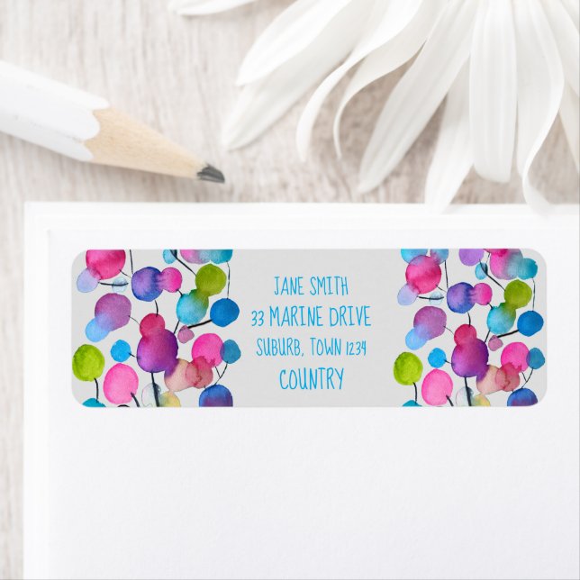 Abstract pink Summer Tree art (Insitu)