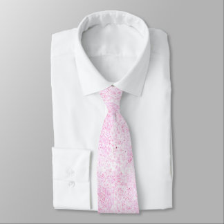 Abstract Pink Webby Tie Dye