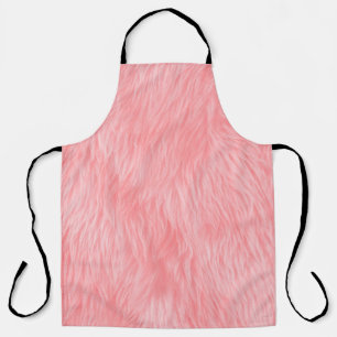 Abstract Pink wool , fabric background Apron