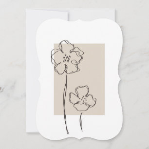 Abstract plant art design